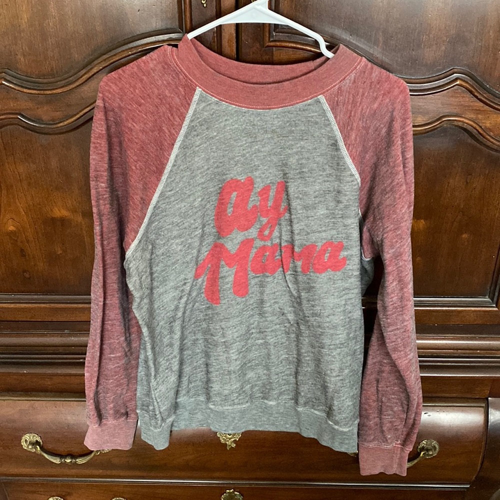 Wildfox Ay Mama Pullover Sweatshirt